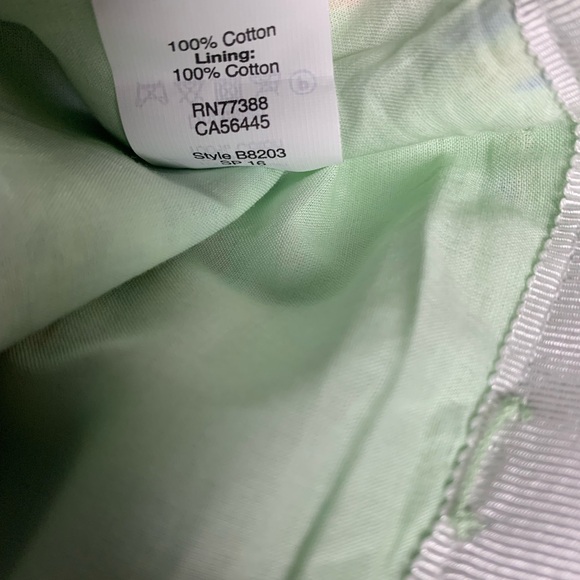 NEW J. Crew Floral Pencil Skirt Misty Green Floral Size 10 - Picture 3 of 4